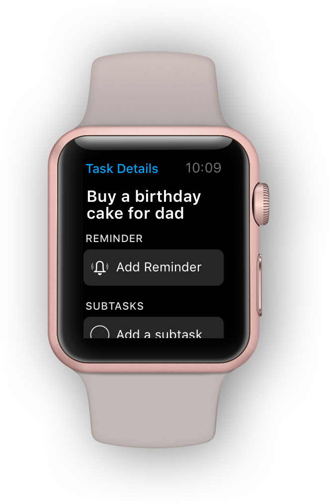 konsol banner Tilskynde The Best To do list App for Apple Watch | Any.do