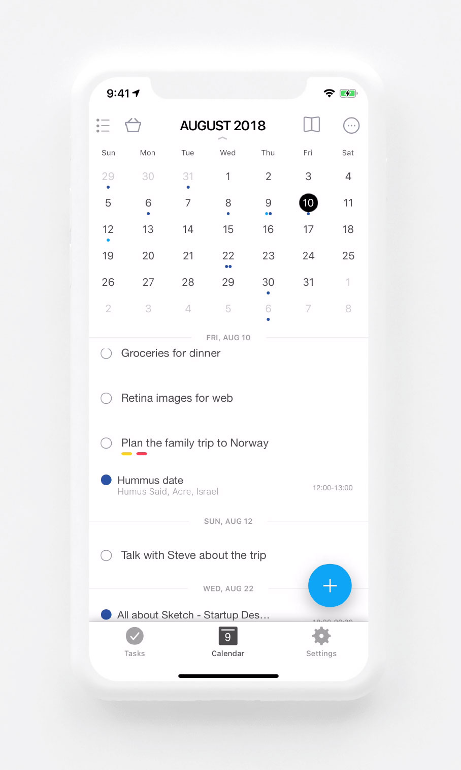 Calendar app similar to mac computer