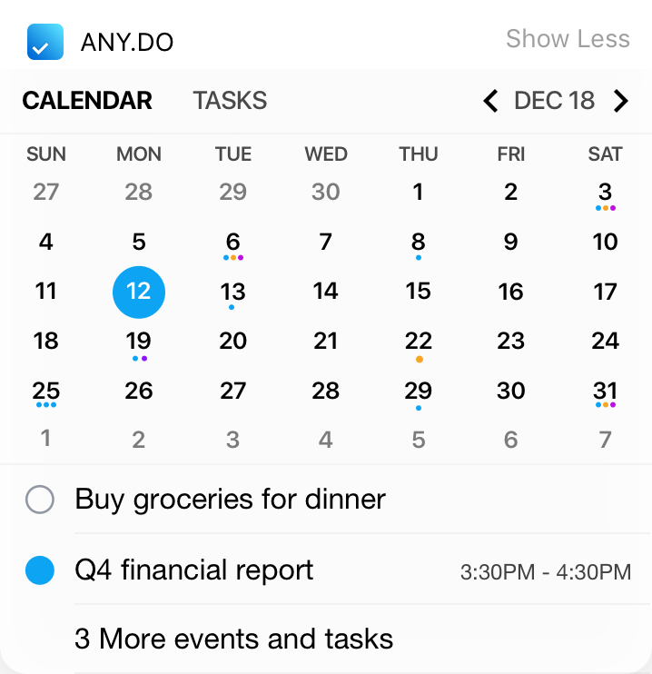 The Best Calendar App for iPad Any.do