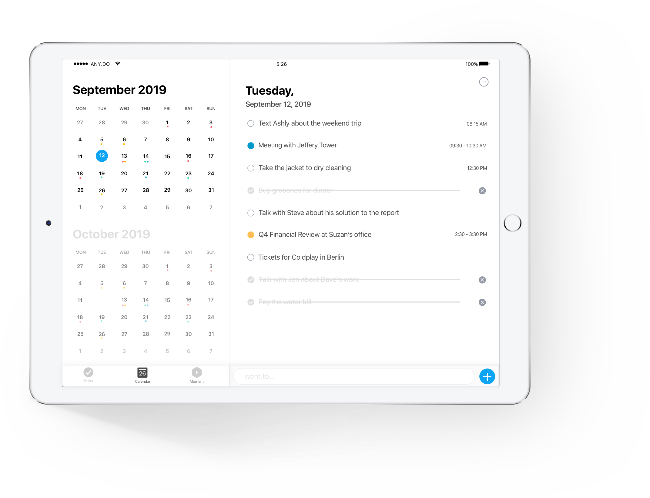 The Best Calendar App for iPad Any do