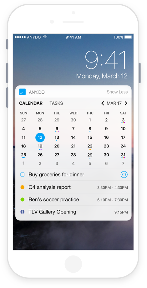 The Best Calendar App for iPhone | Any.do
